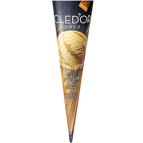Cled'or Salted Caramel Cone