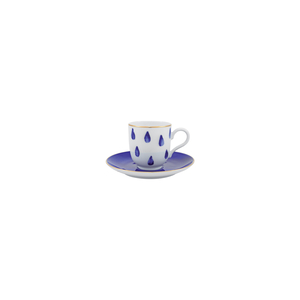 COFFEE CUP 11CL ANTAR + SAUCER 12CM OLYMPUS