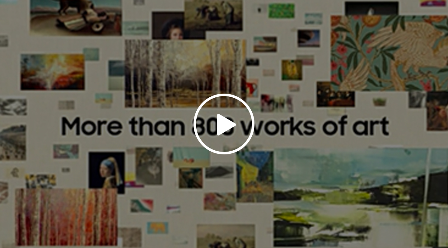 More than 800 works of art