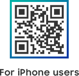 iPhone QR code For ios users